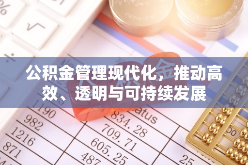 龙港公积金管理现代化，推动高效、透明与可持续发展