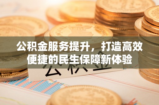 龙港公积金服务提升，打造高效便捷的民生保障新体验