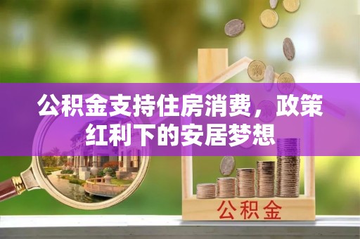 龙港公积金支持住房消费，政策红利下的安居梦想