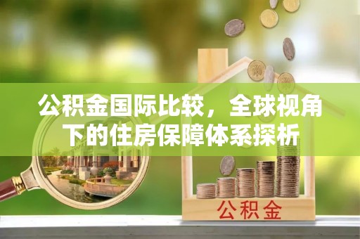 龙港公积金国际比较，全球视角下的住房保障体系探析