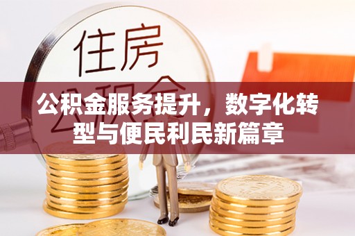龙港公积金服务提升，数字化转型与便民利民新篇章